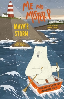 Paperback Me and Mister P: Maya's Storm Book