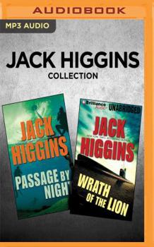MP3 CD Jack Higgins Collection - Passage by Night & Wrath of the Lion Book
