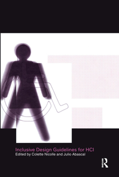 Hardcover Inclusive Design Guidelines for Hci Book