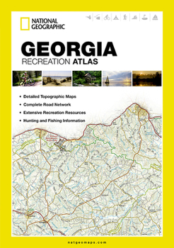 Paperback Georgia Recreation Atlas Book