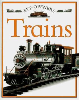 Hardcover Trains: Eye Openers Book