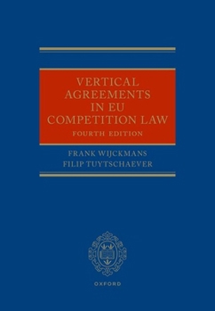 Hardcover Vertical Agreements in EU Competition Law Book