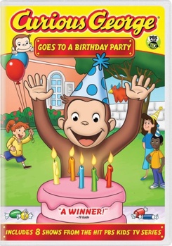 DVD Curious George: Goes to a Birthday Party Book