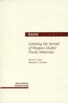 Paperback Limiting the Spread of Weapon-Usable Fissile Materials Book