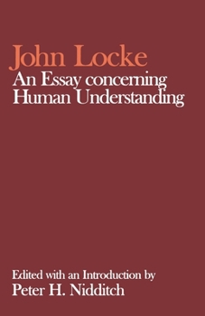 Paperback An Essay Concerning Human Understanding Book