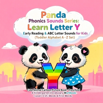Paperback Panda Phonics: Bam & Lumi's Alphabet Adventure: Explore the Sounds of letter Y Book