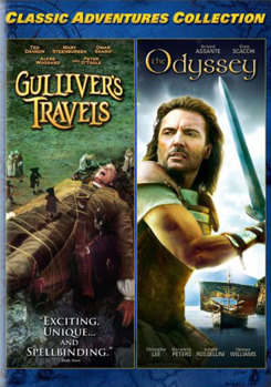 DVD Gulliver's Travels/The Odyssey Book