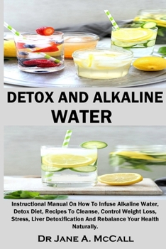 Paperback DETOX And ALKALINE WATER Book