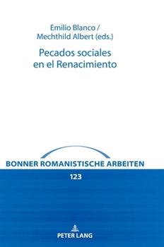 Hardcover Pecados Sociales En El Renacimiento [Spanish] Book