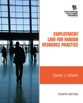 Hardcover Employment Law for Human Resource Practice Book