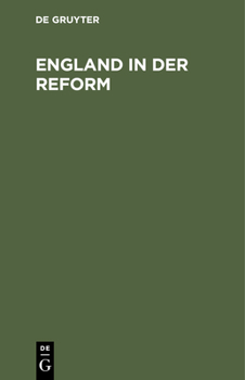 Hardcover England in Der Reform [German] Book