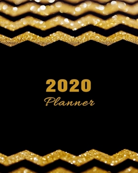 Paperback 2020 Planner: 8"x10" Daily and Weekly Agenda Planner and Organizer V3 Book