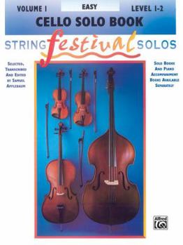 Paperback String Festival Solos, Vol 1: Cello Solo Book