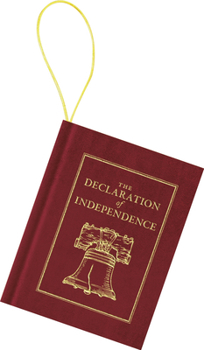 Hardcover Declaration of Independence Mini-Book Ornament Book