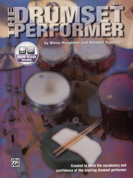 Paperback Drum Set Performer-Houghton Book