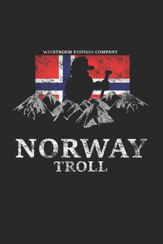 Paperback Wikstroem - Notes: Norway Troll - checkered Book