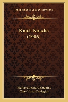 Paperback Knick Knacks (1906) Book