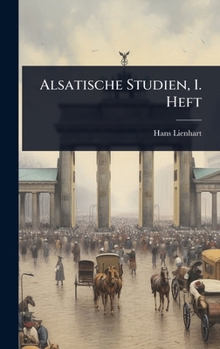 Hardcover Alsatische Studien, 1. Heft [German] Book