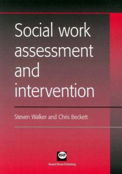 Paperback Social Work Assessment and Intervention Book