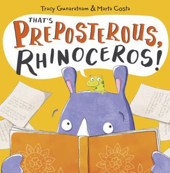 Paperback That's Preposterous, Rhinoceros!: New Edition Book