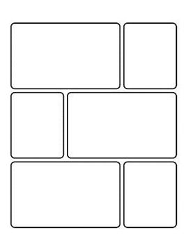 Paperback Comic Strips Vol II - Create Your Own Comic Book & Cover: Rounded Corners, 100 Pages, 8.5 x 11, Soft Cover Book