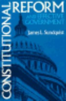 Paperback Constitutional Reform and Effective Government Book