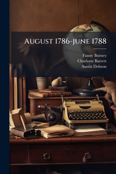 Paperback August 1786-june 1788 Book