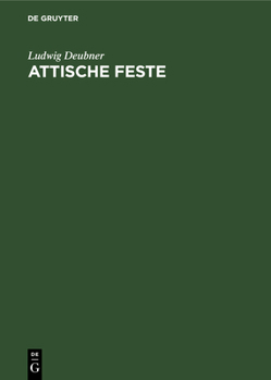 Hardcover Attische Feste [German] Book