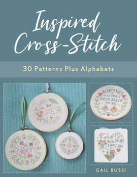 Paperback Inspired Cross-Stitch: 30 Patterns Plus Alphabets Book