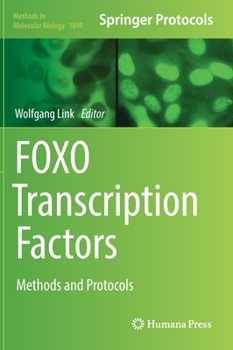Hardcover Foxo Transcription Factors: Methods and Protocols Book