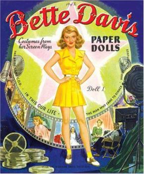 Paperback Bette Davis Paper Dolls Book