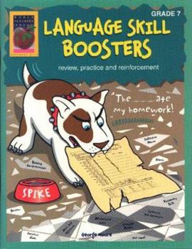 Paperback Language Skill Boosters, Grade 7: Review, Practice and Reinforcement Book