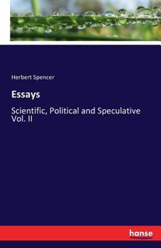 Paperback Essays: Scientific, Political and Speculative Vol. II Book