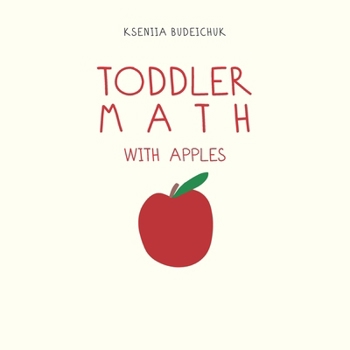 Paperback Toddler Math: With Apples Book