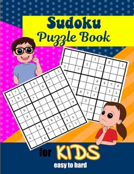 Paperback Sudoku Puzzle Book Kids: Easy To Hard Book