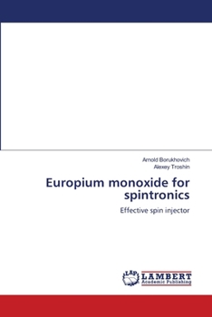 Paperback Europium monoxide for spintronics Book