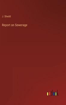 Hardcover Report on Sewerage Book