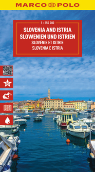 Loose Leaf Slovenia and Istria Marco Polo Map Book