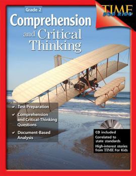 Paperback Comprehension and Critical Thinking Grade 2 [With CDROM] Book