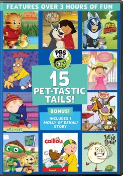 DVD PBS Kids: 15 Pet-Tastic Tails Book