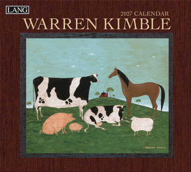 Misc. Warren Kimble 2027 Wall Calendar Book