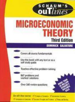 Paperback Schaum's Outline of Microeconomic Theory Book
