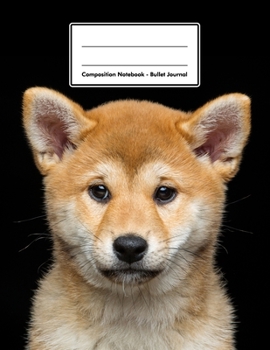 Composition Notebook - Bullet Journal: Akita | 109 pages 8.5"x11" | Dotted Journal | Grid Notebook | Gift For Kids Teenager Adult Teacher Student | Journal | Dog Lover