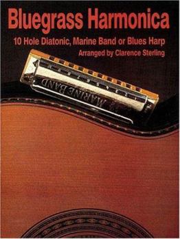 Paperback Bluegrass Harmonica: Arranged by Clarence Sterling Book