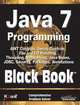 Paperback Java 7 Programming - Black Book