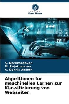 Paperback Algorithmen für maschinelles Lernen zur Klassifizierung von Webseiten [German] Book