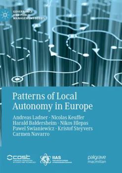 Paperback Patterns of Local Autonomy in Europe Book