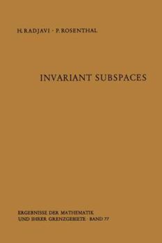 Paperback Invariant Subspaces Book