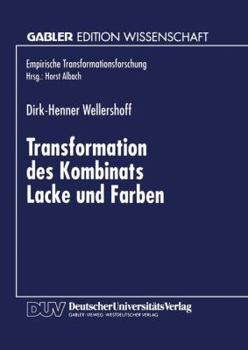 Paperback Transformation Des Kombinats Lacke Und Farben [German] Book