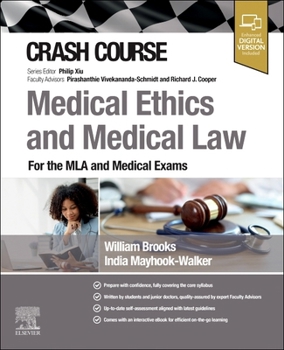 Paperback Crash Course Medical Ethics and Medical Law: For the MLA and Medical Exams Book